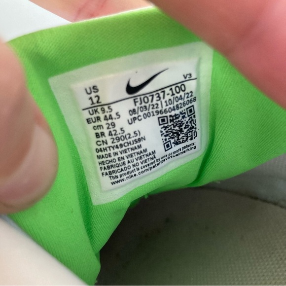 Nike | Air Force 1 PLT.AF.ORM Platform Sneakers in White Pearl Pink Opti Yellow - Picture 8 of 9